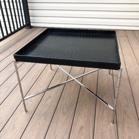 Fendi Rare Alligator Coffee Table - Picture 4 of 12